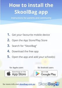 BCC Website, How to install the SkoolBag App 00d761