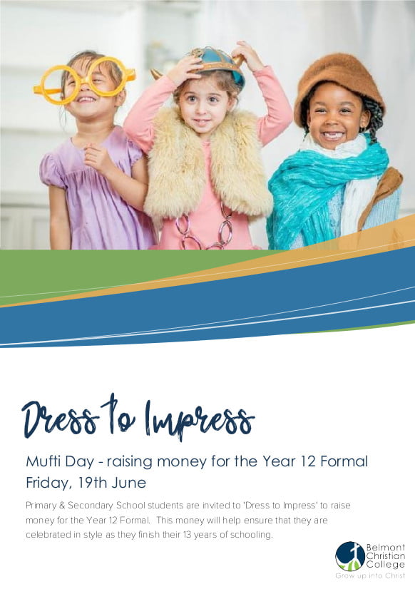 'Dress to Impress' Mufti-Day, Dress to Impress Mufti Day 1 1